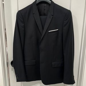 The Kooples Slimfit Suit Black